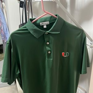 Peter Millar university of miami polo